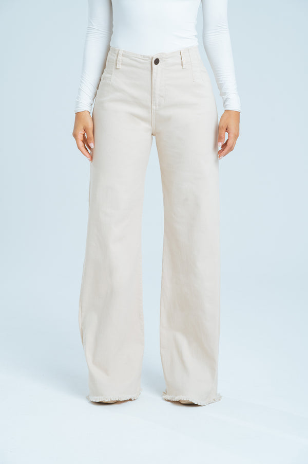 Mom Flare Beige REF. 1620