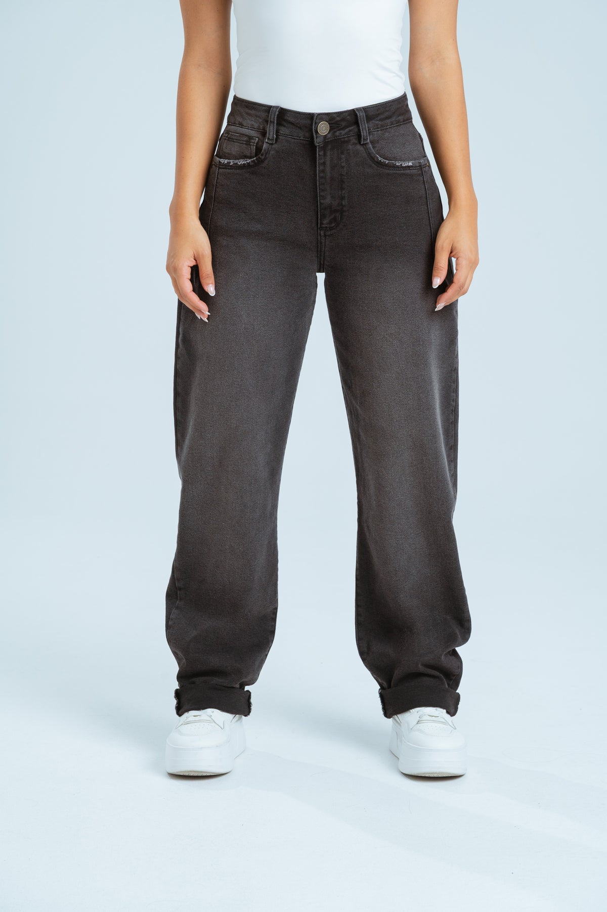 Mom Fit Gris REF. 1612