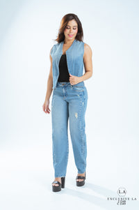 CHALECO, TELA SEMI RIGIDA REF. 1549